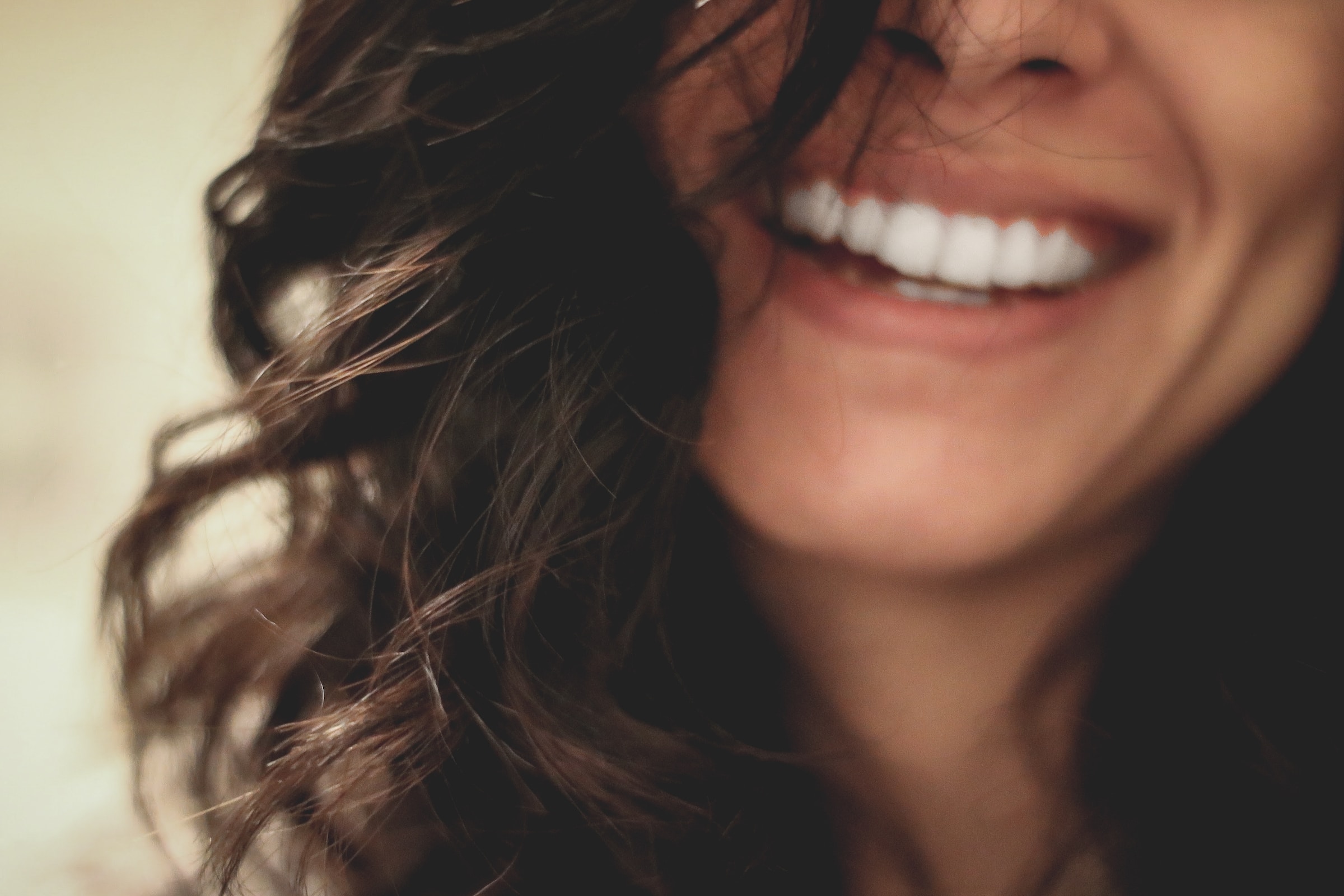 Woman's smile